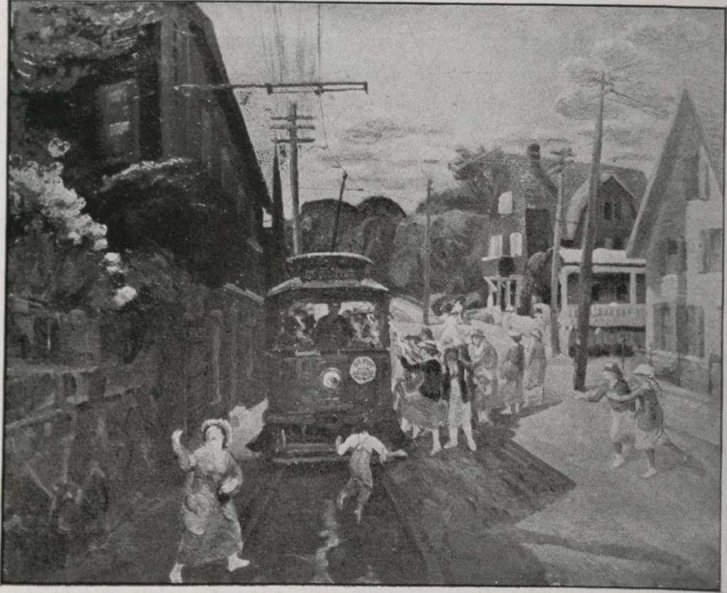 An illustration from Annual exhibition [electronic resource] : no jury, no prizes, 1917, leaf 78