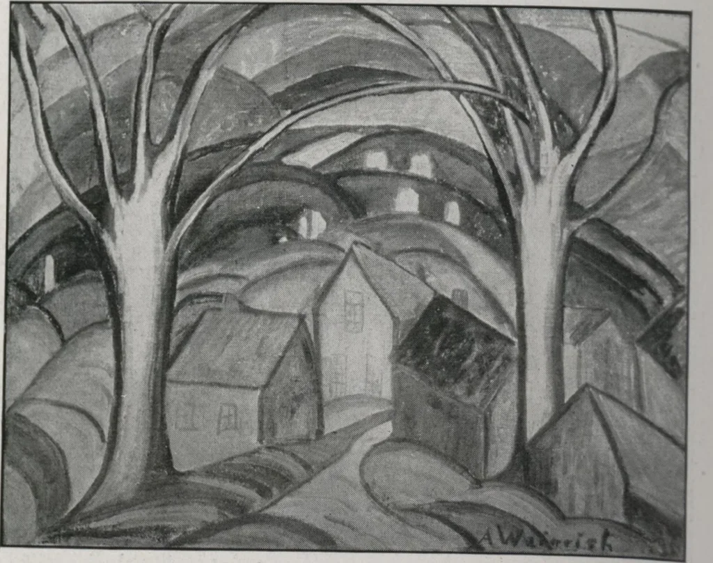 An illustration from Annual exhibition [electronic resource] : no jury, no prizes, 1917, leaf 88