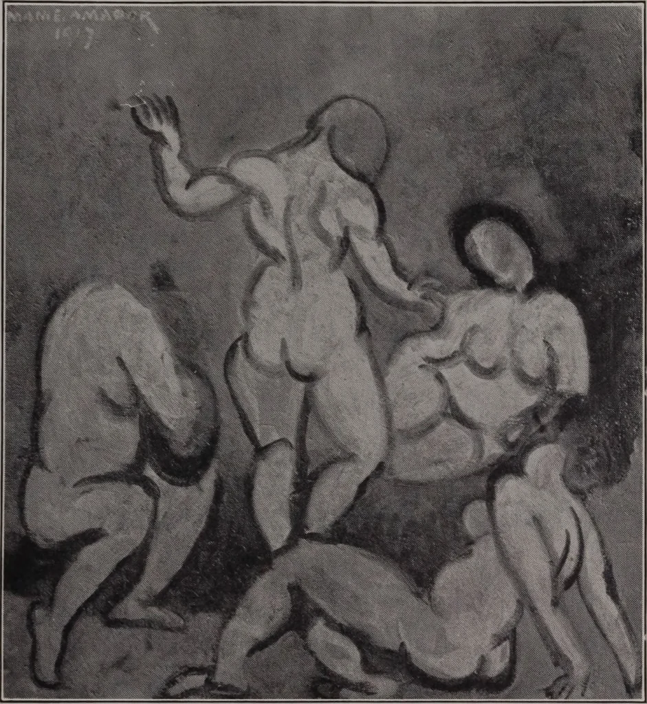 An illustration from Annual exhibition [electronic resource] : no jury, no prizes, 1917, leaf 16
