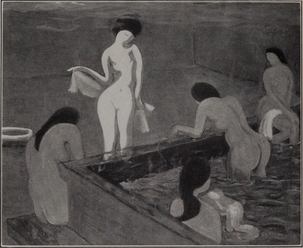 An illustration from Annual exhibition [electronic resource] : no jury, no prizes, 1917, leaf 33