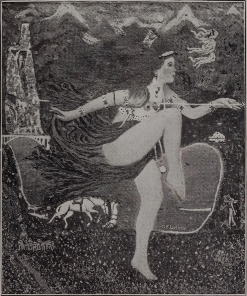 An illustration from Annual exhibition [electronic resource] : no jury, no prizes, 1917, leaf 42