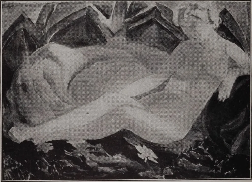 An illustration from Annual exhibition [electronic resource] : no jury, no prizes, 1917, leaf 51