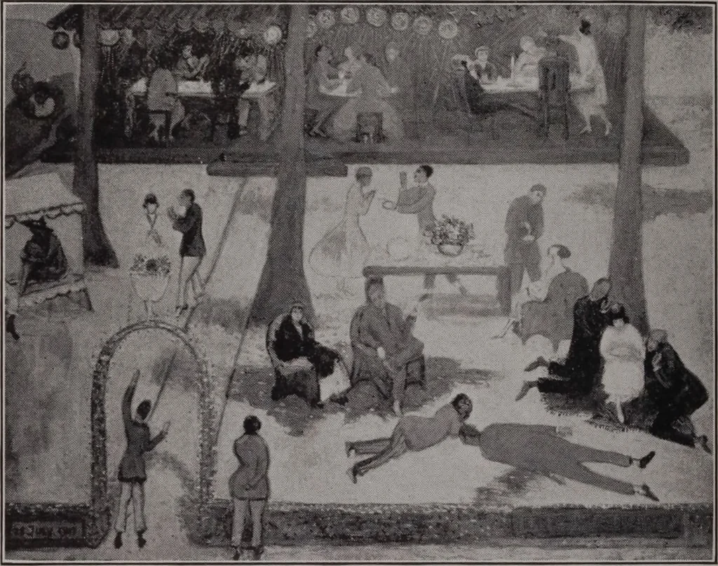An illustration from Annual exhibition [electronic resource] : no jury, no prizes, 1917, leaf 59