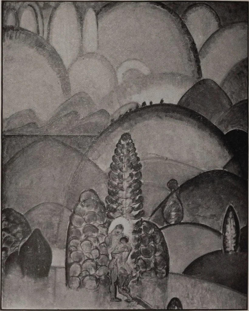 An illustration from Annual exhibition [electronic resource] : no jury, no prizes, 1917, leaf 19
