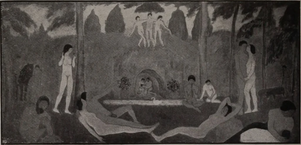 An illustration from Annual exhibition [electronic resource] : no jury, no prizes, 1917, leaf 77