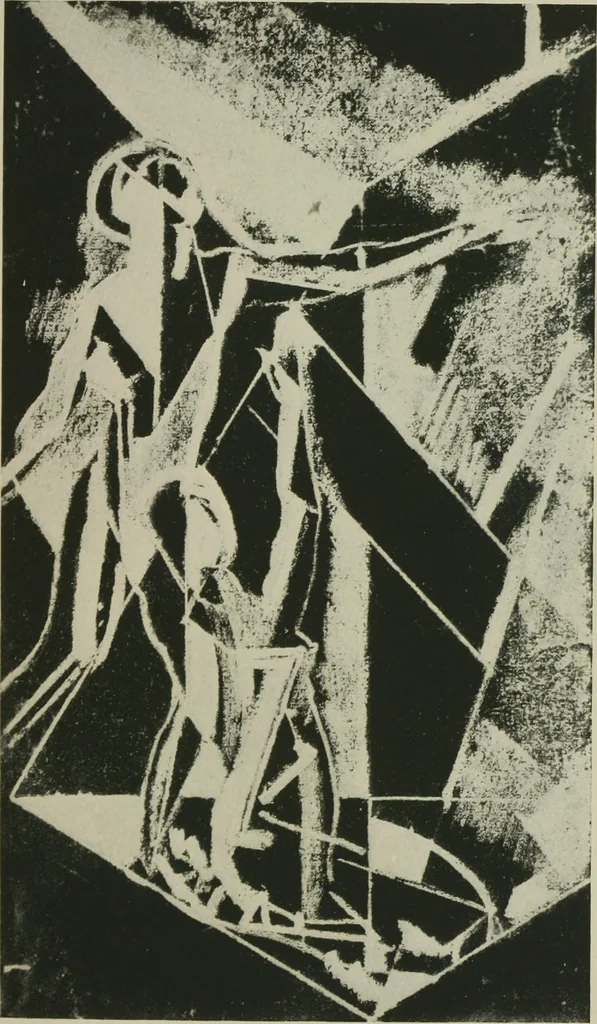An illustration from Exhibition of paintings, drawings and sculpture. [electronic resource] : Tuesday, March 23d to Saturday, April 24th, 1915, 1915, leaf 16