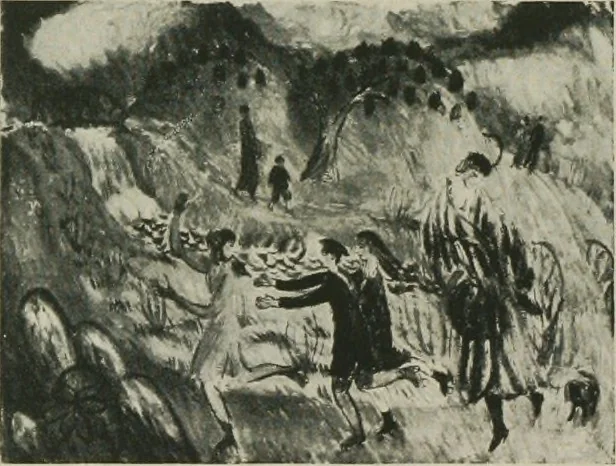 An illustration from Exhibition of paintings, drawings and sculpture. [electronic resource] : Tuesday, March 23d to Saturday, April 24th, 1915, 1915, leaf 19