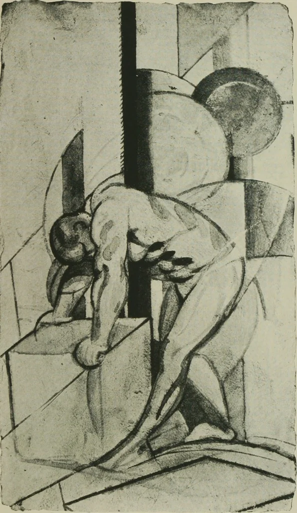An illustration from Exhibition of paintings, drawings and sculpture. [electronic resource] : Tuesday, March 23d to Saturday, April 24th, 1915, 1915, leaf 26