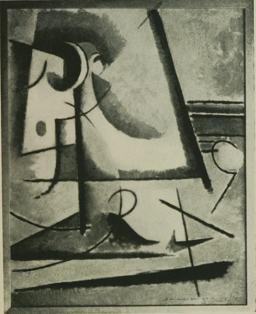 An illustration from Exhibition of paintings, drawings and sculpture. [electronic resource] : Tuesday, March 23d to Saturday, April 24th, 1915, 1915, leaf 34