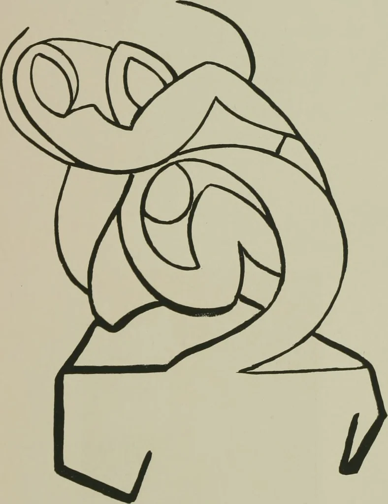 An illustration from Exhibition of paintings, drawings and sculpture. [electronic resource] : Tuesday, March 23d to Saturday, April 24th, 1915, 1915, leaf 38