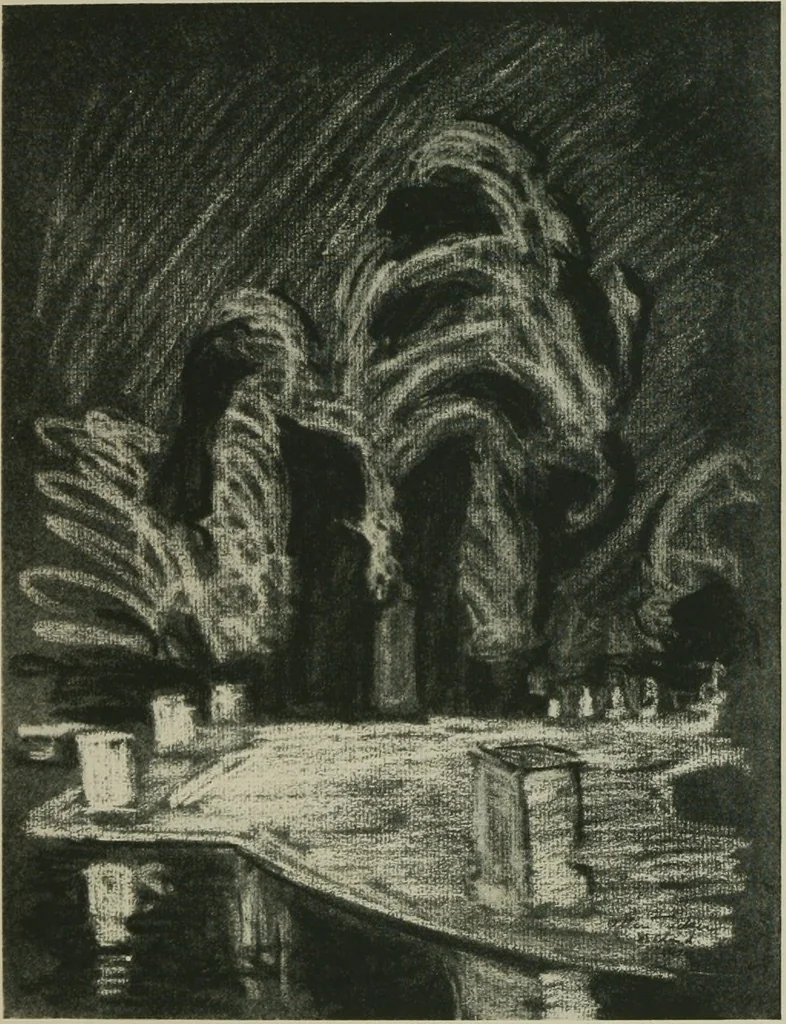 An illustration from Exhibition of paintings, drawings and sculpture. [electronic resource] : Tuesday, March 23d to Saturday, April 24th, 1915, 1915, leaf 40