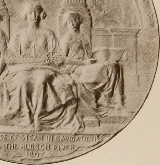 An illustration from The work of Emil Fuchs [electronic resource] : illustrating some of his representative paintings, sculpture, medals and studies. Issued on the occasion of an exhibition of his works under the auspices of Messrs. Cartier, February 7th to March 5th,1921. New York city, 1921, leaf 101