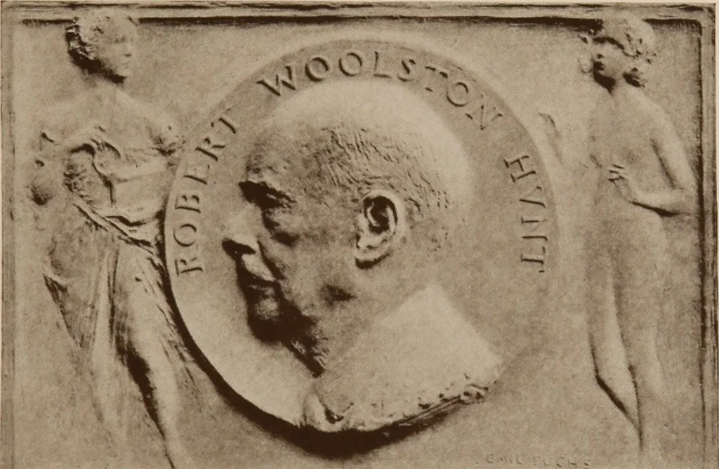 An illustration from The work of Emil Fuchs [electronic resource] : illustrating some of his representative paintings, sculpture, medals and studies. Issued on the occasion of an exhibition of his works under the auspices of Messrs. Cartier, February 7th to March 5th,1921. New York city, 1921, leaf 104