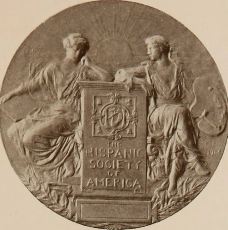 An illustration from The work of Emil Fuchs [electronic resource] : illustrating some of his representative paintings, sculpture, medals and studies. Issued on the occasion of an exhibition of his works under the auspices of Messrs. Cartier, February 7th to March 5th,1921. New York city, 1921, leaf 106