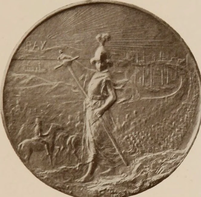 An illustration from The work of Emil Fuchs [electronic resource] : illustrating some of his representative paintings, sculpture, medals and studies. Issued on the occasion of an exhibition of his works under the auspices of Messrs. Cartier, February 7th to March 5th,1921. New York city, 1921, leaf 106
