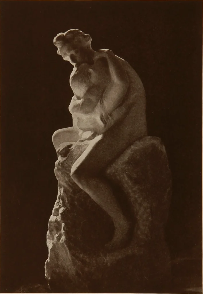 An illustration from The work of Emil Fuchs [electronic resource] : illustrating some of his representative paintings, sculpture, medals and studies. Issued on the occasion of an exhibition of his works under the auspices of Messrs. Cartier, February 7th to March 5th,1921. New York city, 1921, leaf 11