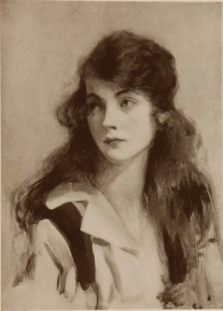 An illustration from The work of Emil Fuchs [electronic resource] : illustrating some of his representative paintings, sculpture, medals and studies. Issued on the occasion of an exhibition of his works under the auspices of Messrs. Cartier, February 7th to March 5th,1921. New York city, 1921, leaf 114