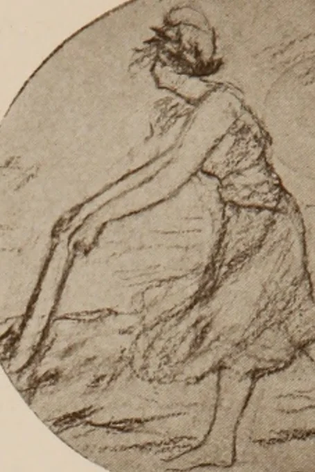 An illustration from The work of Emil Fuchs [electronic resource] : illustrating some of his representative paintings, sculpture, medals and studies. Issued on the occasion of an exhibition of his works under the auspices of Messrs. Cartier, February 7th to March 5th,1921. New York city, 1921, leaf 125
