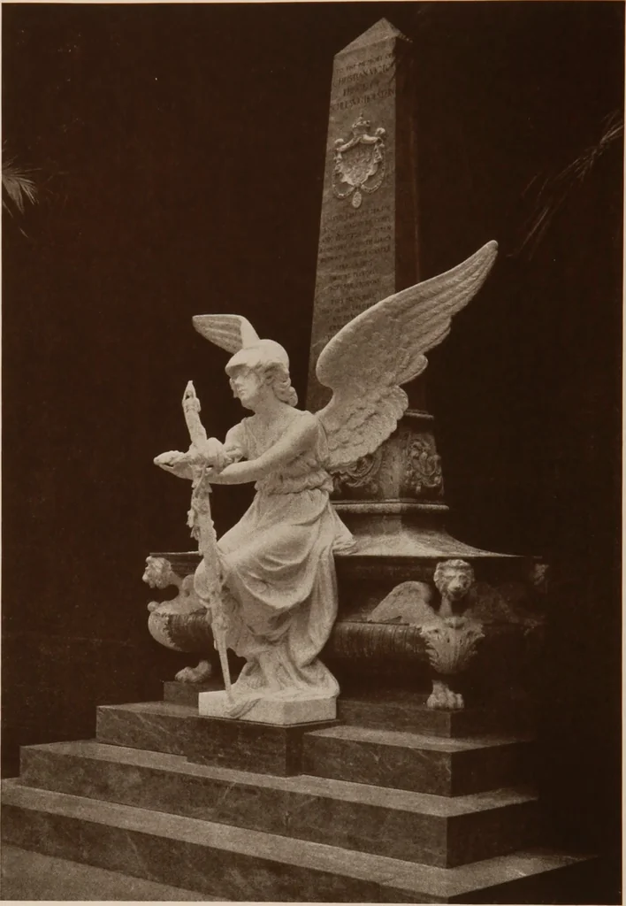 An illustration from The work of Emil Fuchs [electronic resource] : illustrating some of his representative paintings, sculpture, medals and studies. Issued on the occasion of an exhibition of his works under the auspices of Messrs. Cartier, February 7th to March 5th,1921. New York city, 1921, leaf 21