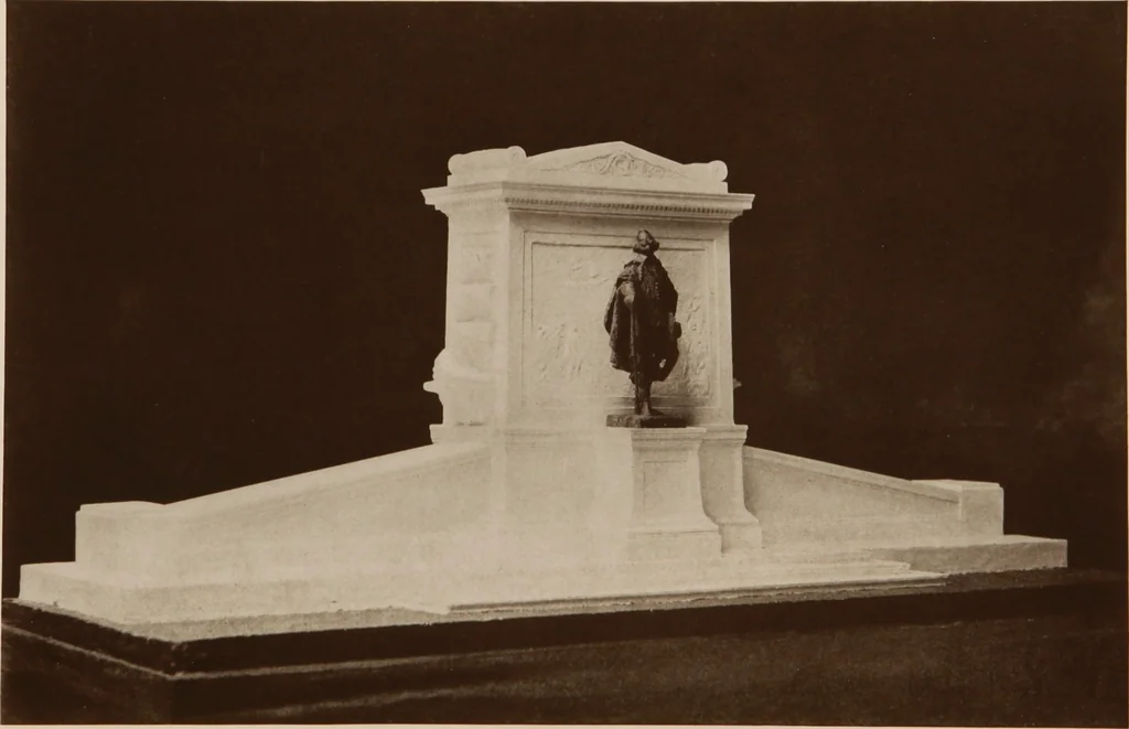 An illustration from The work of Emil Fuchs [electronic resource] : illustrating some of his representative paintings, sculpture, medals and studies. Issued on the occasion of an exhibition of his works under the auspices of Messrs. Cartier, February 7th to March 5th,1921. New York city, 1921, leaf 23