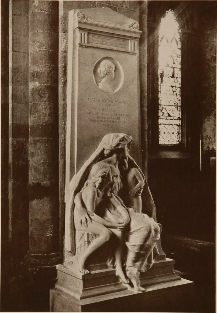 An illustration from The work of Emil Fuchs [electronic resource] : illustrating some of his representative paintings, sculpture, medals and studies. Issued on the occasion of an exhibition of his works under the auspices of Messrs. Cartier, February 7th to March 5th,1921. New York city, 1921, leaf 25