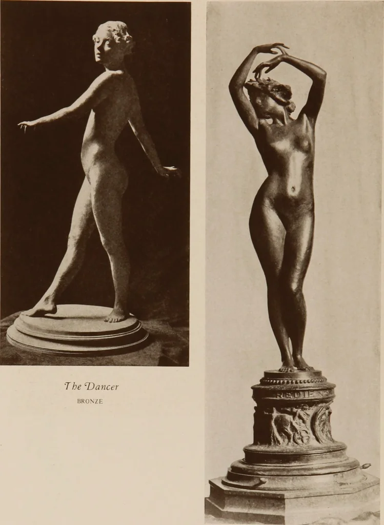 An illustration from The work of Emil Fuchs [electronic resource] : illustrating some of his representative paintings, sculpture, medals and studies. Issued on the occasion of an exhibition of his works under the auspices of Messrs. Cartier, February 7th to March 5th,1921. New York city, 1921, leaf 31