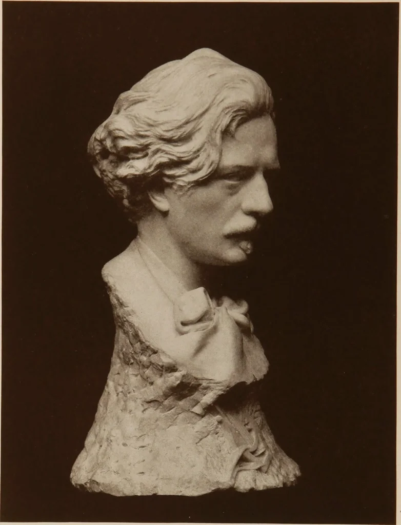 An illustration from The work of Emil Fuchs [electronic resource] : illustrating some of his representative paintings, sculpture, medals and studies. Issued on the occasion of an exhibition of his works under the auspices of Messrs. Cartier, February 7th to March 5th,1921. New York city, 1921, leaf 45