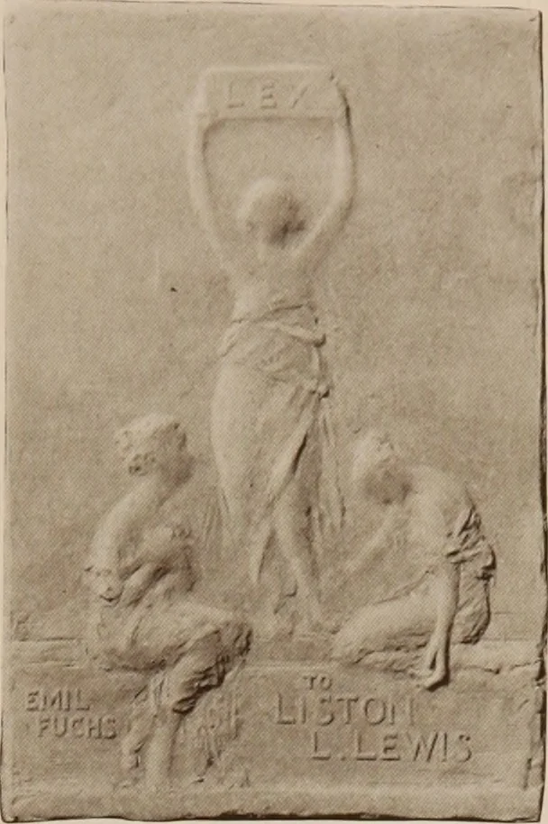 An illustration from The work of Emil Fuchs [electronic resource] : illustrating some of his representative paintings, sculpture, medals and studies. Issued on the occasion of an exhibition of his works under the auspices of Messrs. Cartier, February 7th to March 5th,1921. New York city, 1921, leaf 52