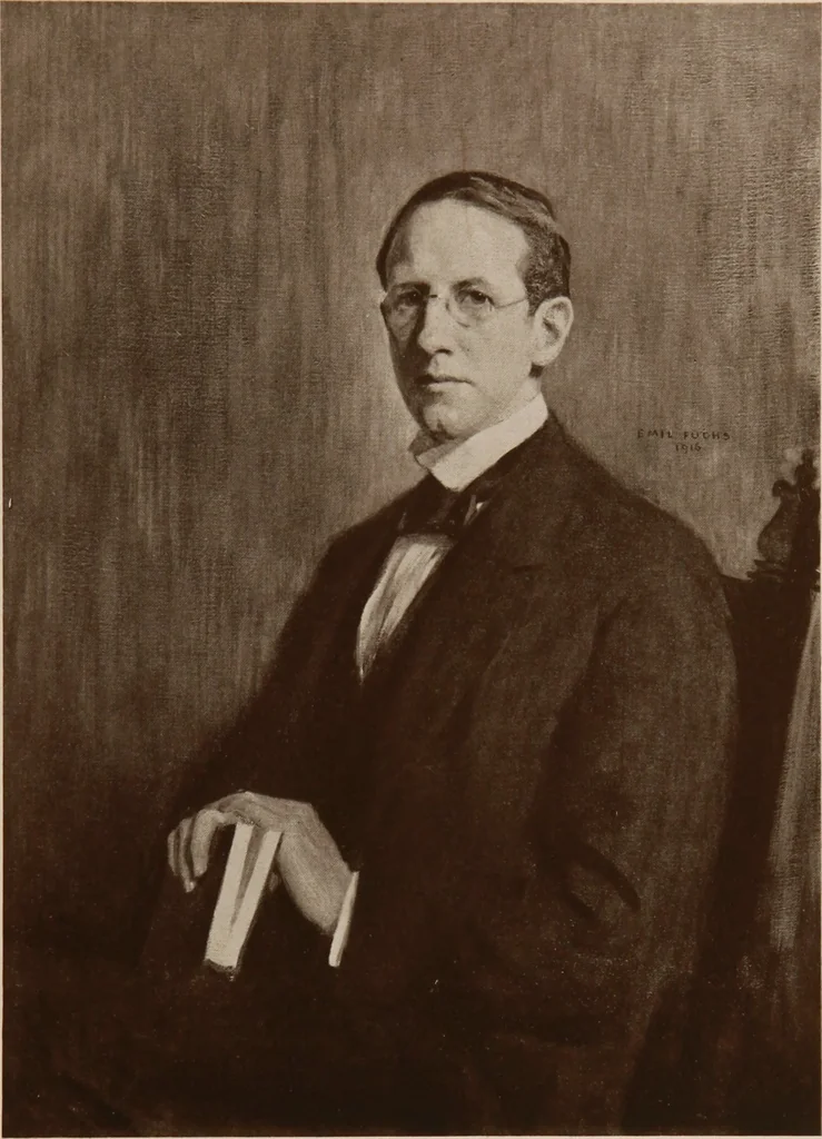 An illustration from The work of Emil Fuchs [electronic resource] : illustrating some of his representative paintings, sculpture, medals and studies. Issued on the occasion of an exhibition of his works under the auspices of Messrs. Cartier, February 7th to March 5th,1921. New York city, 1921, leaf 68