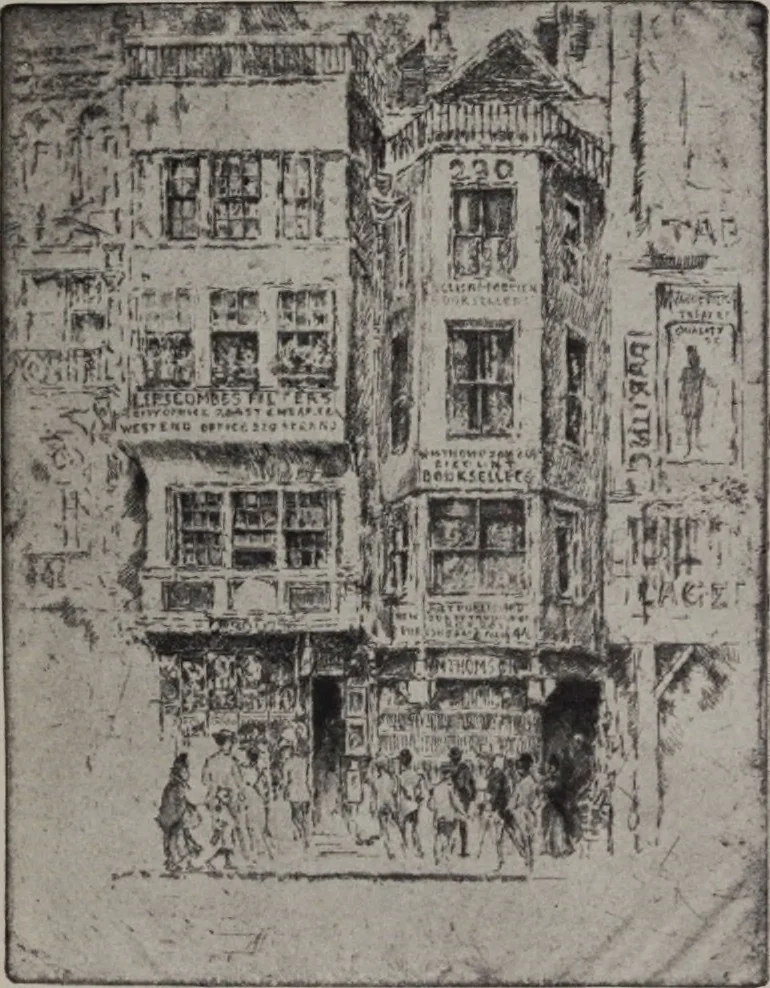 An illustration from Joseph Pennell [electronic resource] : etcher, illustrator, author, 1907, leaf 48