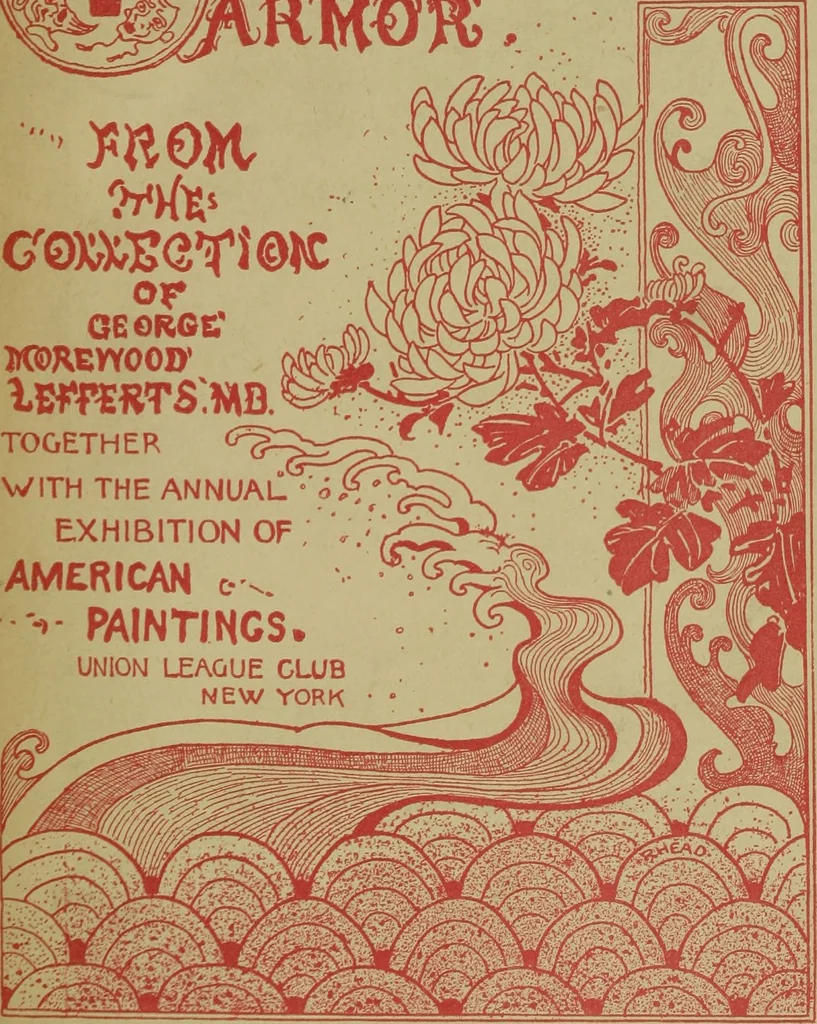 An illustration from Annual exhibition of American paintings ... [electronic resource], 1893, leaf 4