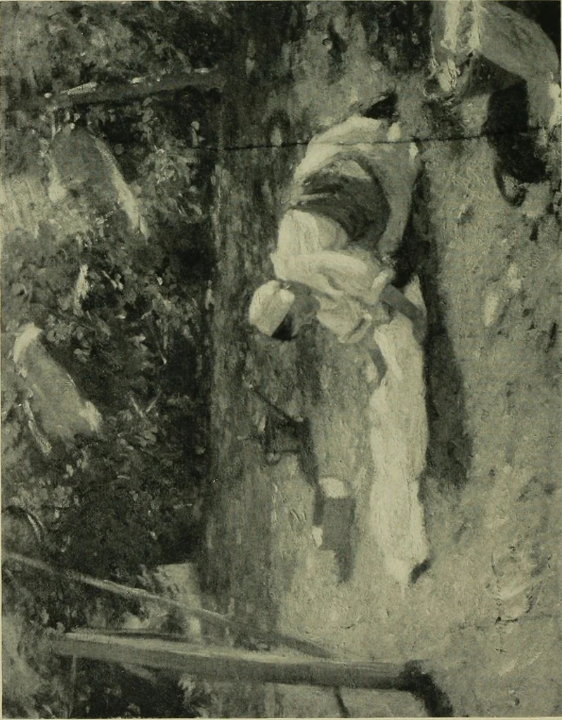 An illustration from Modern British paintings and ancient Egyptian ivories, from the collection of Mr. Geo. A. Hearn [electronic resource] : [exhibition] Saturday, March 22, to Sunday, March 30 ..., 1913, leaf 15