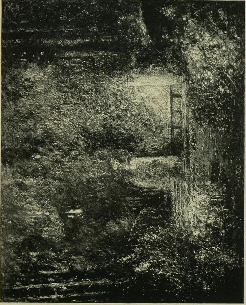 An illustration from Modern British paintings and ancient Egyptian ivories, from the collection of Mr. Geo. A. Hearn [electronic resource] : [exhibition] Saturday, March 22, to Sunday, March 30 ..., 1913, leaf 22