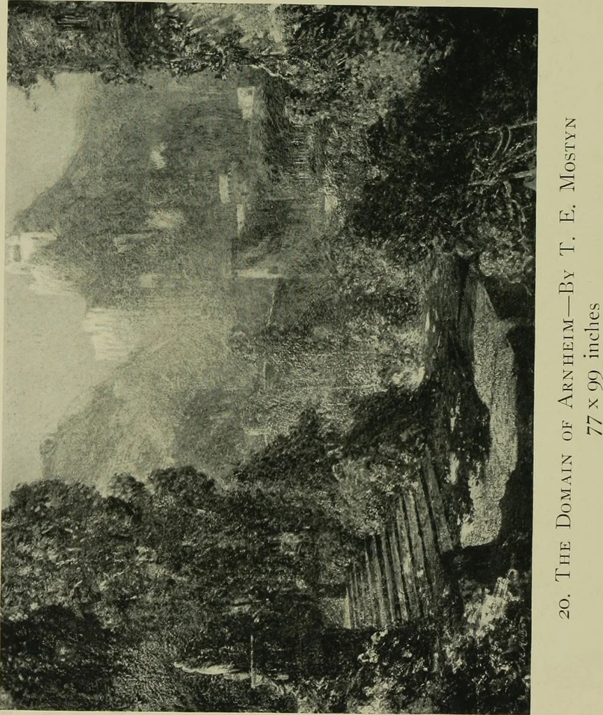 An illustration from Modern British paintings and ancient Egyptian ivories, from the collection of Mr. Geo. A. Hearn [electronic resource] : [exhibition] Saturday, March 22, to Sunday, March 30 ..., 1913, leaf 23
