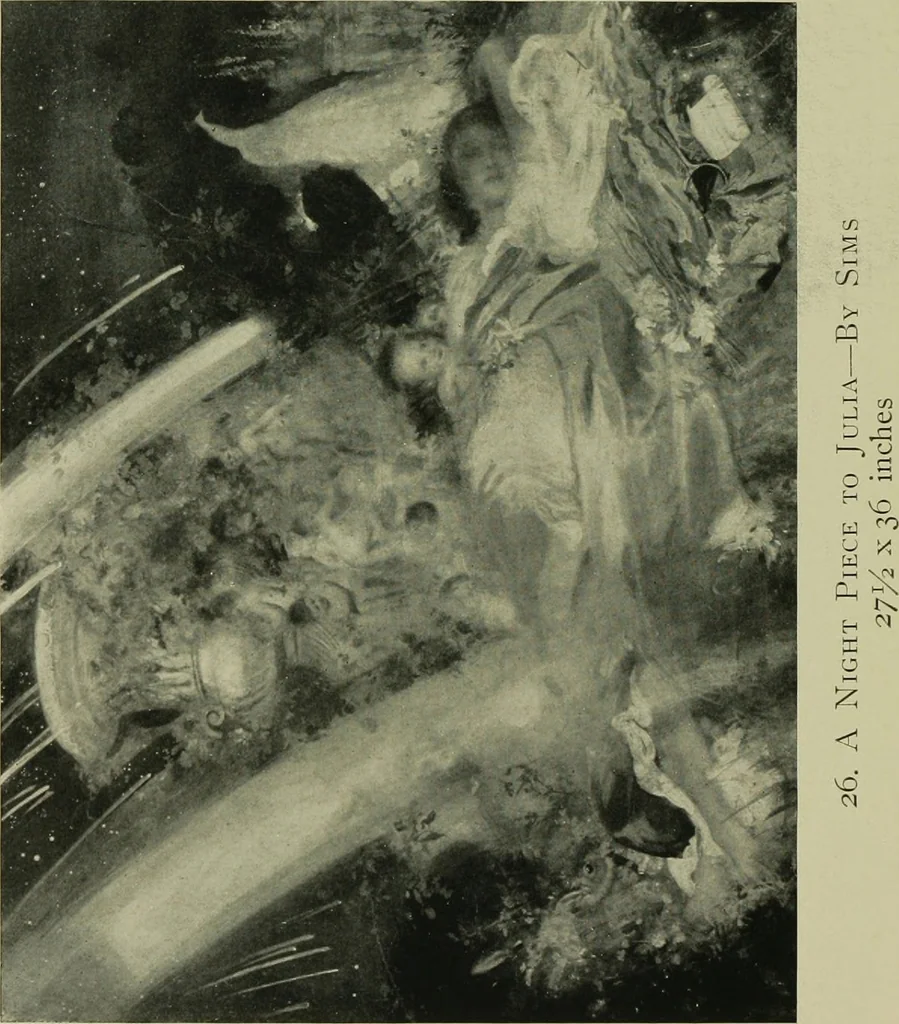 An illustration from Modern British paintings and ancient Egyptian ivories, from the collection of Mr. Geo. A. Hearn [electronic resource] : [exhibition] Saturday, March 22, to Sunday, March 30 ..., 1913, leaf 29