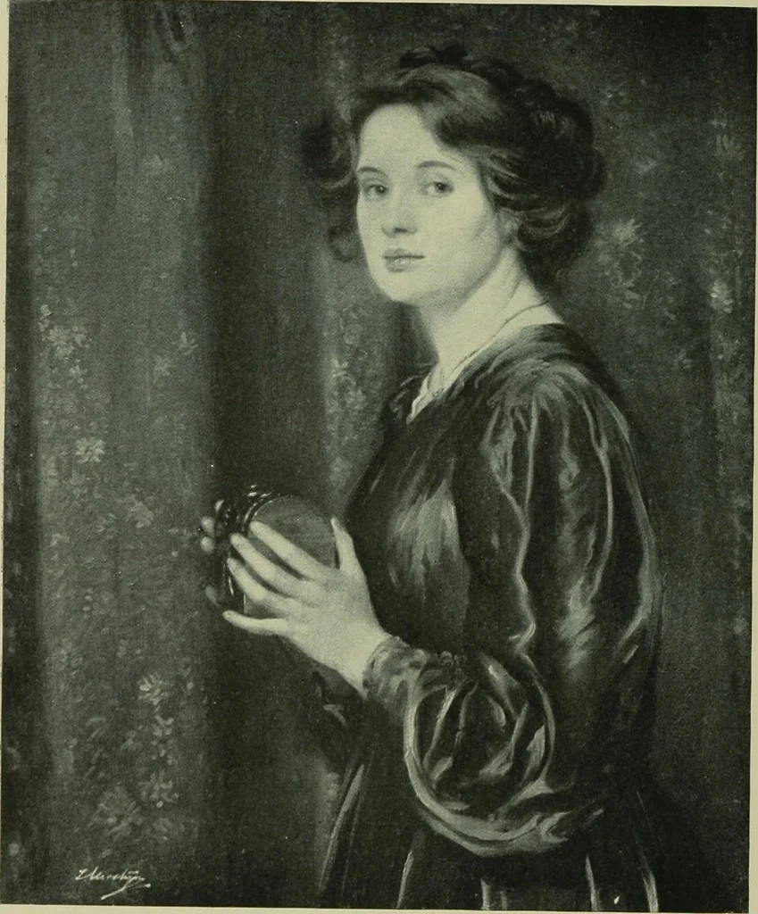 An illustration from Modern British paintings and ancient Egyptian ivories, from the collection of Mr. Geo. A. Hearn [electronic resource] : [exhibition] Saturday, March 22, to Sunday, March 30 ..., 1913, leaf 31