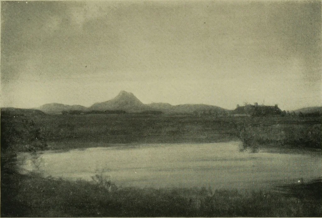 An illustration from Modern British paintings and ancient Egyptian ivories, from the collection of Mr. Geo. A. Hearn [electronic resource] : [exhibition] Saturday, March 22, to Sunday, March 30 ..., 1913, leaf 8