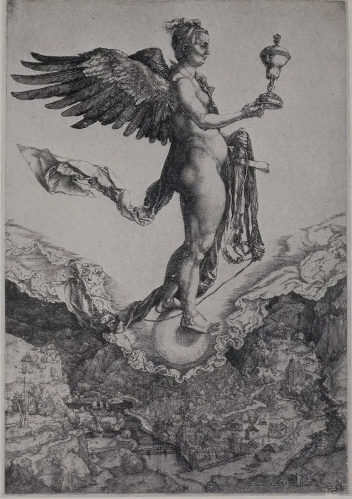 An illustration from Illustrated catalogue of a miscellaneous selection of rare engravings, etchings and original drawings of many schools and periods [electronic resource] : from the portfolios of R. Ederheimer Print-Cabinet, 1915, leaf 13