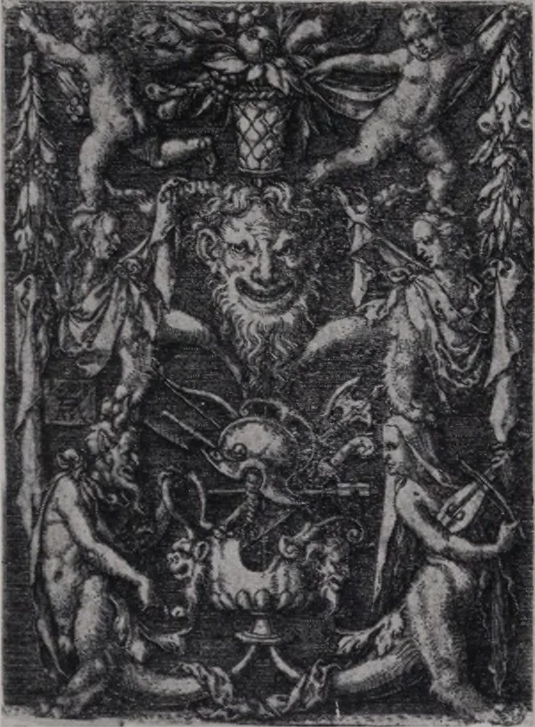 An illustration from Illustrated catalogue of a miscellaneous selection of rare engravings, etchings and original drawings of many schools and periods [electronic resource] : from the portfolios of R. Ederheimer Print-Cabinet, 1915, leaf 15