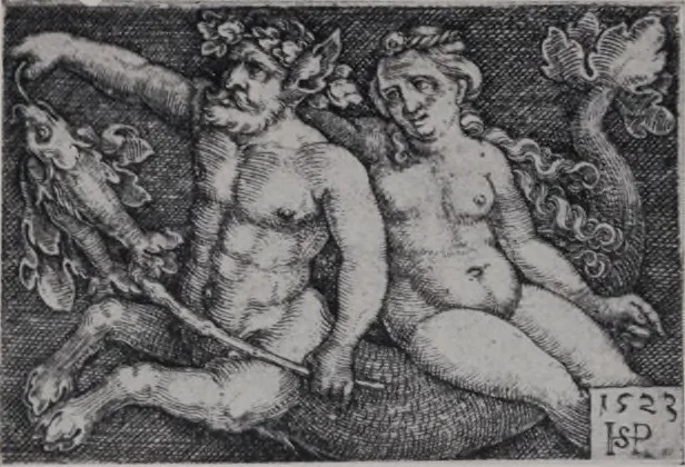 An illustration from Illustrated catalogue of a miscellaneous selection of rare engravings, etchings and original drawings of many schools and periods [electronic resource] : from the portfolios of R. Ederheimer Print-Cabinet, 1915, leaf 21