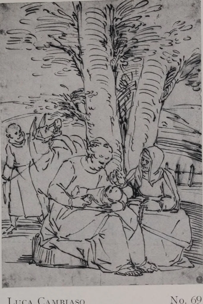 An illustration from Illustrated catalogue of a miscellaneous selection of rare engravings, etchings and original drawings of many schools and periods [electronic resource] : from the portfolios of R. Ederheimer Print-Cabinet, 1915, leaf 30