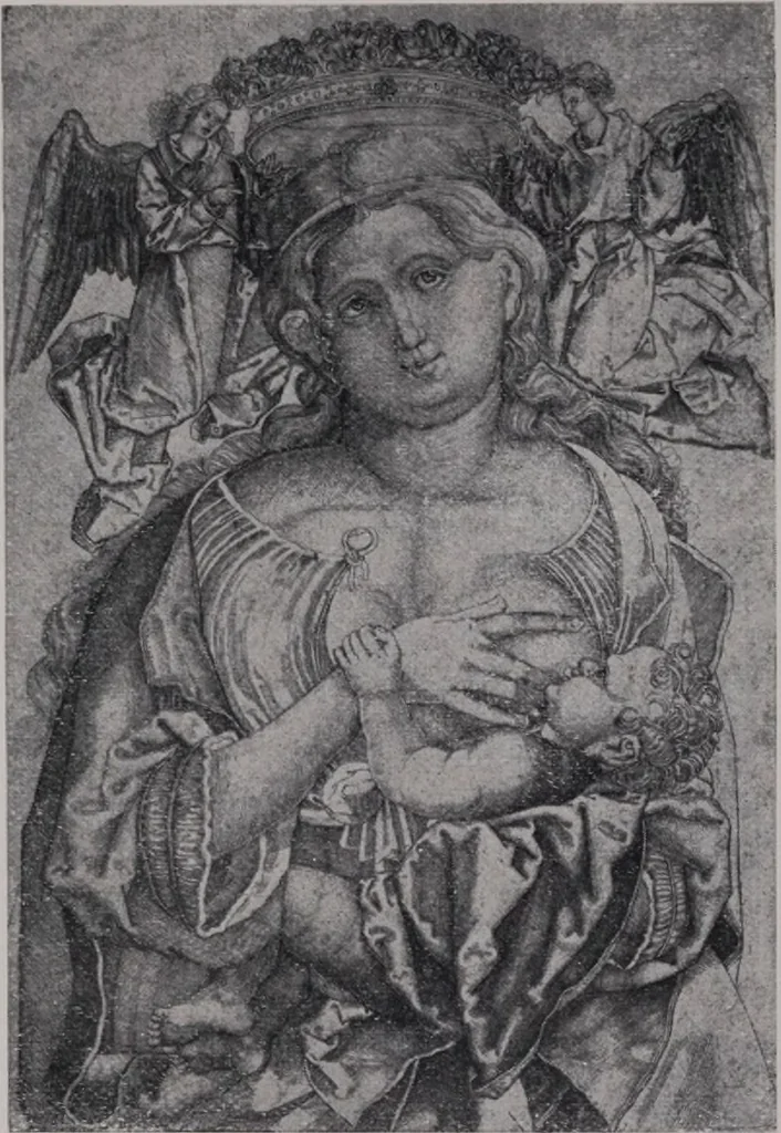 An illustration from Illustrated catalogue of a miscellaneous selection of rare engravings, etchings and original drawings of many schools and periods [electronic resource] : from the portfolios of R. Ederheimer Print-Cabinet, 1915, leaf 33
