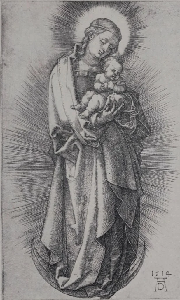 An illustration from Illustrated catalogue of a miscellaneous selection of rare engravings, etchings and original drawings of many schools and periods [electronic resource] : from the portfolios of R. Ederheimer Print-Cabinet, 1915, leaf 36