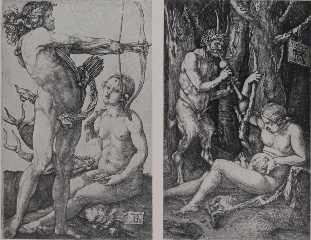 An illustration from Illustrated catalogue of a miscellaneous selection of rare engravings, etchings and original drawings of many schools and periods [electronic resource] : from the portfolios of R. Ederheimer Print-Cabinet, 1915, leaf 38