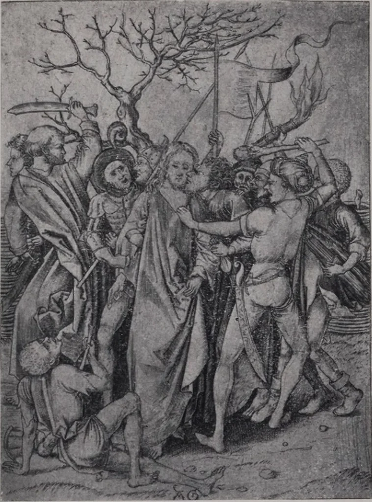 An illustration from Illustrated catalogue of a miscellaneous selection of rare engravings, etchings and original drawings of many schools and periods [electronic resource] : from the portfolios of R. Ederheimer Print-Cabinet, 1915, leaf 47