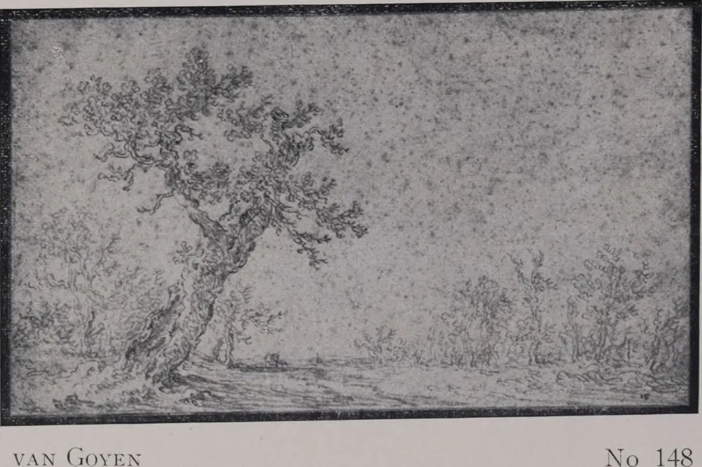 An illustration from Illustrated catalogue of a miscellaneous selection of rare engravings, etchings and original drawings of many schools and periods [electronic resource] : from the portfolios of R. Ederheimer Print-Cabinet, 1915, leaf 49
