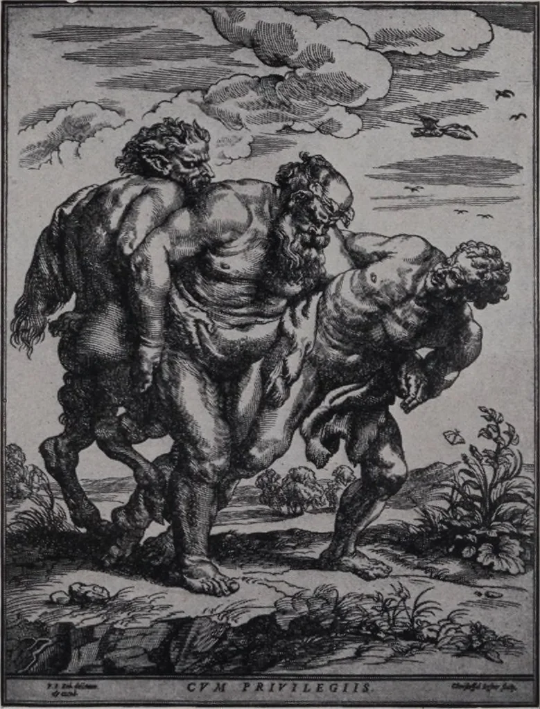 An illustration from Illustrated catalogue of a miscellaneous selection of rare engravings, etchings and original drawings of many schools and periods [electronic resource] : from the portfolios of R. Ederheimer Print-Cabinet, 1915, leaf 51