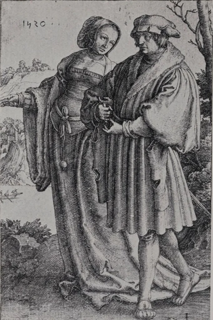 An illustration from Illustrated catalogue of a miscellaneous selection of rare engravings, etchings and original drawings of many schools and periods [electronic resource] : from the portfolios of R. Ederheimer Print-Cabinet, 1915, leaf 57