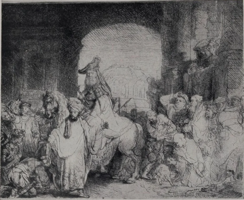 An illustration from Illustrated catalogue of a miscellaneous selection of rare engravings, etchings and original drawings of many schools and periods [electronic resource] : from the portfolios of R. Ederheimer Print-Cabinet, 1915, leaf 81