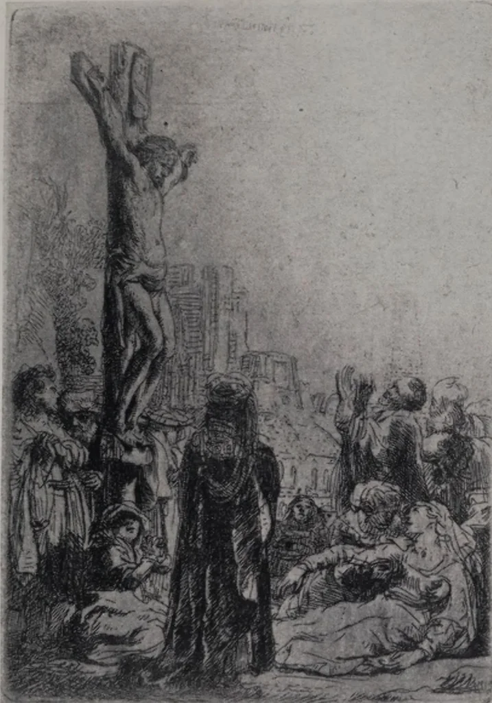 An illustration from Illustrated catalogue of a miscellaneous selection of rare engravings, etchings and original drawings of many schools and periods [electronic resource] : from the portfolios of R. Ederheimer Print-Cabinet, 1915, leaf 82
